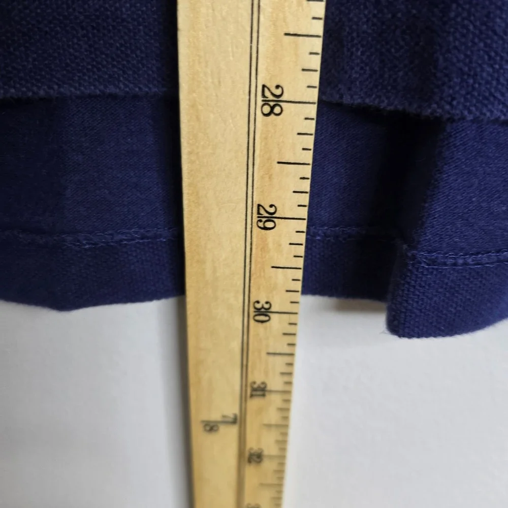 Polo by Ralph Lauren Navy Blue Polo Shirt with Bear Patch